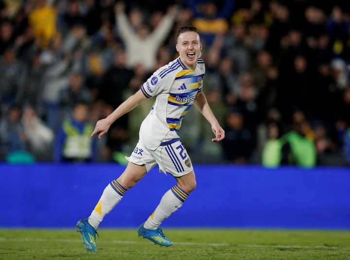 Boca goleó 4-0 a Recoleta y se metió en los cuartos de final de la Copa Sudamericana.