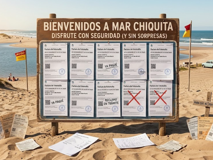 Fotomultas, contratos y nombres repetidos: la trama que vuelve a incomodar a Mar Chiquita.
