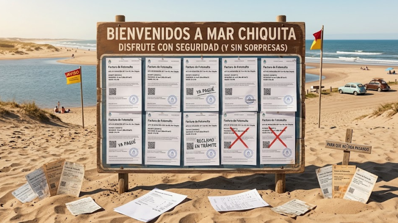 Fotomultas, contratos y nombres repetidos: la trama que vuelve a incomodar a Mar Chiquita.