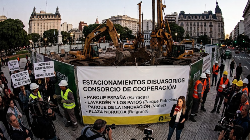 Cuatro licitaciones, una sola empresa: la concesión de 1.500 cocheras que abre interrogantes en la Ciudad.