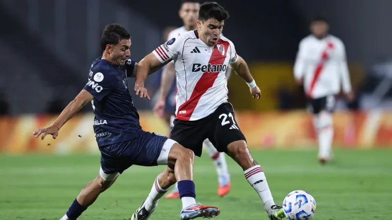 River ganó otra vez: 3-1 a Independiente Rivadavia y Ponzio sigue de racha.