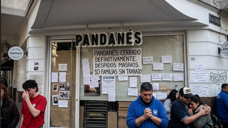Cerró Pandanés: la reconocida cadena de panaderías bajó las persianas de sus 25 locales, despidió a 150 empleados y pedirá la quiebra.